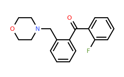2-Fluoro-2'-morpholinomethyl benzophenone