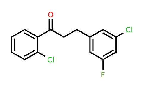 898750-91-9 | 2'-Chloro-3-(3-chloro-5-fluorophenyl)propiophenone