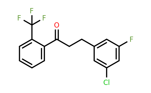 898750-97-5 | 3-(3-Chloro-5-fluorophenyl)-2'-trifluoromethylpropiophenone