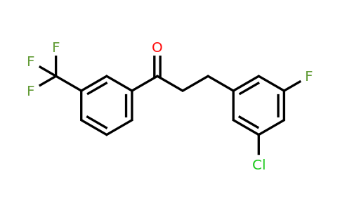 898751-00-3 | 3-(3-Chloro-5-fluorophenyl)-3'-trifluoromethylpropiophenone