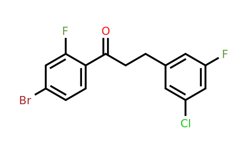 898751-08-1 | 4'-Bromo-3-(3-chloro-5-fluorophenyl)-2'-fluoropropiophenone
