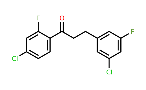 898751-20-7 | 4'-Chloro-3-(3-chloro-5-fluorophenyl)-2'-fluoropropiophenone