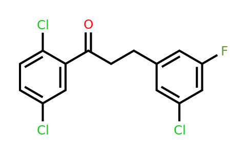 898751-32-1 | 3-(3-Chloro-5-fluorophenyl)-2',5'-dichloropropiophenone