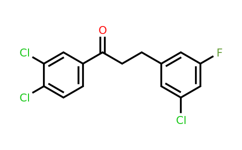 898751-36-5 | 3-(3-Chloro-5-fluorophenyl)-3',4'-dichloropropiophenone