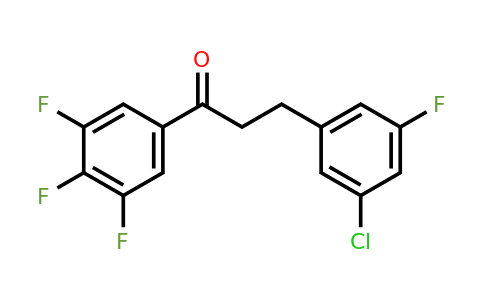 898751-56-9 | 3-(3-Chloro-5-fluorophenyl)-3',4',5'-trifluoropropiophenone