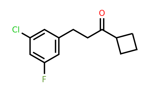 898751-67-2 | 2-(3-Chloro-5-fluorophenyl)ethyl cyclobutyl ketone