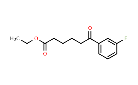 898752-12-0 | Ethyl 6-(3-fluorophenyl)-6-oxohexanoate