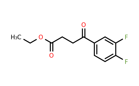 898752-22-2 | Ethyl 4-(3,4-difluorophenyl)-4-oxobutyrate