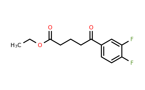 898752-24-4 | Ethyl 5-(3,4-difluorophenyl)-5-oxovalerate