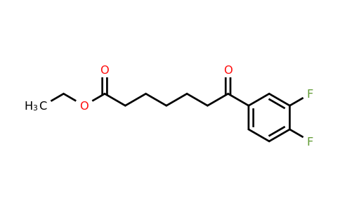 898752-28-8 | Ethyl 7-(3,4-difluorophenyl)-7-oxoheptanoate