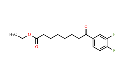 898752-31-3 | Ethyl 8-(3,4-difluorophenyl)-8-oxooctanoate