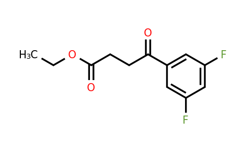 898752-34-6 | Ethyl 4-(3,5-difluorophenyl)-4-oxobutyrate