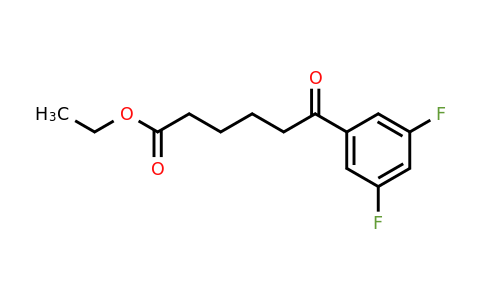 898752-40-4 | Ethyl 6-(3,5-difluorophenyl)-6-oxohexanoate