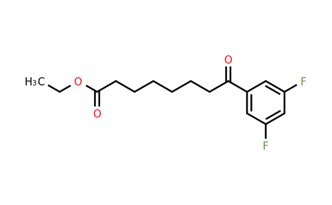 898752-46-0 | Ethyl 8-(3,5-difluorophenyl)-8-oxooctanoate