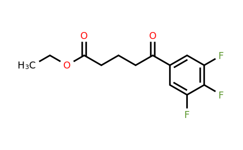 898752-52-8 | Ethyl 5-oxo-5-(3,4,5-trifluorophenyl)valerate