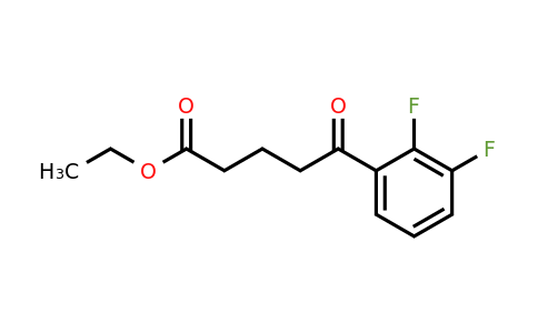 898752-98-2 | Ethyl 5-(2,3-difluorophenyl)-5-oxovalerate
