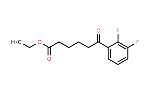 898753-00-9 | Ethyl 6-(2,3-difluorophenyl)-6-oxohexanoate