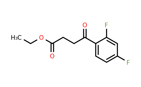 898753-06-5 | Ethyl 4-(2,4-difluorophenyl)-4-oxobutyrate
