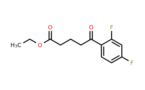 898753-08-7 | Ethyl 5-(2,4-difluorophenyl)-5-oxovalerate
