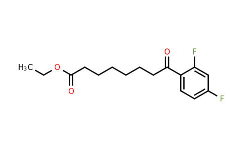 898753-12-3 | Ethyl 8-(2,4-difluorophenyl)-8-oxooctanoate
