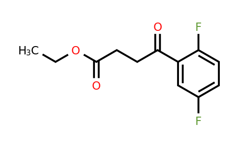 898753-14-5 | Ethyl 4-(2,5-difluorophenyl)-4-oxobutyrate