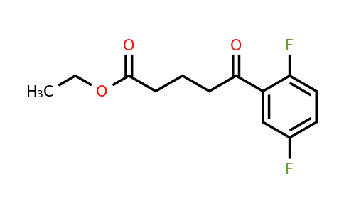 898753-16-7 | Ethyl 5-(2,5-difluorophenyl)-5-oxovalerate