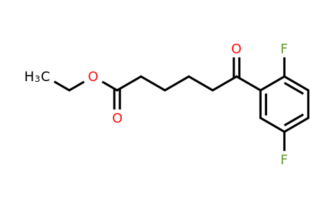 898753-18-9 | Ethyl 6-(2,5-difluorophenyl)-6-oxohexanoate
