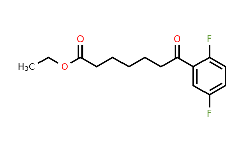 898753-20-3 | Ethyl 7-(2,5-difluorophenyl)-7-oxoheptanoate