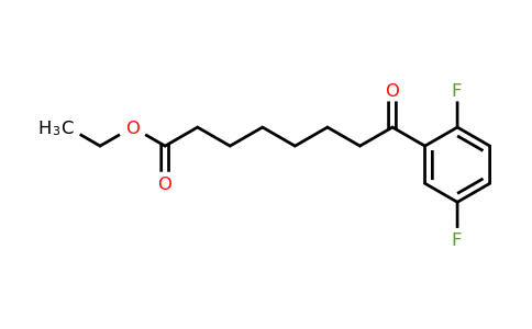 898753-22-5 | Ethyl 8-(2,5-difluorophenyl)-8-oxooctanoate