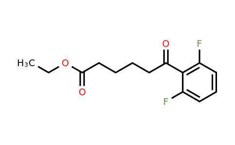 898753-26-9 | Ethyl 6-(2,6-difluorophenyl)-6-oxohexanoate