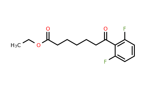 898753-28-1 | Ethyl 7-(2,6-difluorophenyl)-7-oxoheptanoate