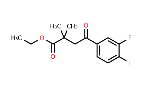 898753-59-8 | Ethyl 4-(3,4-difluorophenyl)-2,2-dimethyl-4-oxobutyrate