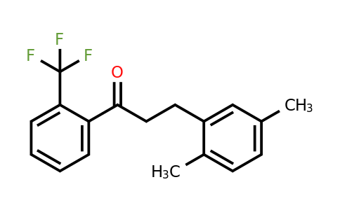 898753-81-6 | 3-(2,5-Dimethylphenyl)-2'-trifluoromethylpropiophenone