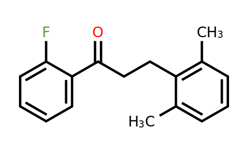 898755-02-7 | 3-(2,6-Dimethylphenyl)-2'-fluoropropiophenone