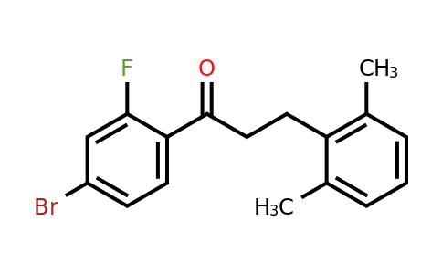 898755-10-7 | 4'-Bromo-3-(2,6-dimethylphenyl)-2'-fluoropropiophenone
