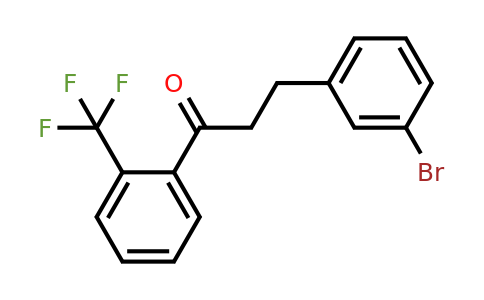 898760-51-5 | 3-(3-Bromophenyl)-1-(2-(trifluoromethyl)phenyl)propan-1-one