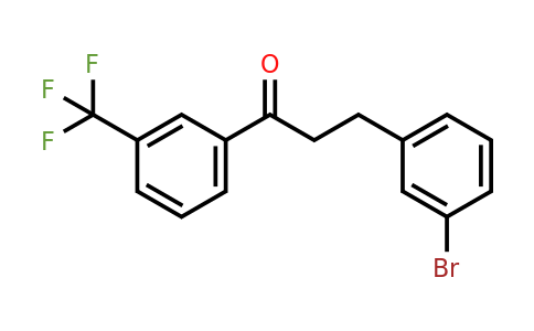 898760-54-8 | 3-(3-Bromophenyl)-1-(3-(trifluoromethyl)phenyl)propan-1-one