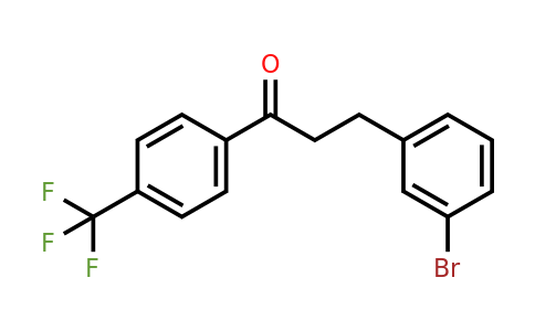 898760-57-1 | 3-(3-Bromophenyl)-1-(4-(trifluoromethyl)phenyl)propan-1-one