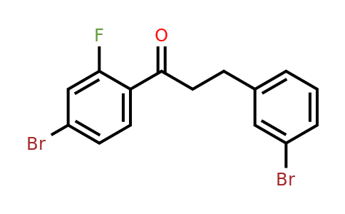 898760-59-3 | 1-(4-Bromo-2-fluorophenyl)-3-(3-bromophenyl)propan-1-one