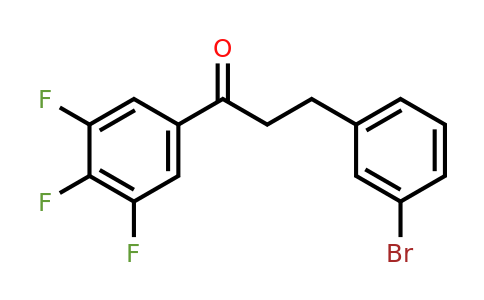 898760-83-3 | 3-(3-Bromophenyl)-1-(3,4,5-trifluorophenyl)propan-1-one