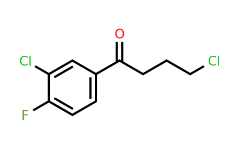898761-12-1 | 4-Chloro-1-(3-chloro-4-fluorophenyl)-1-oxobutane