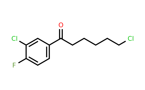 898761-18-7 | 6-Chloro-1-(3-chloro-4-fluorophenyl)-1-oxohexane