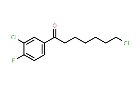 898761-21-2 | 7-Chloro-1-(3-chloro-4-fluorophenyl)-1-oxoheptane