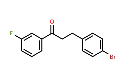 898761-37-0 | 3-(4-Bromophenyl)-1-(3-fluorophenyl)propan-1-one