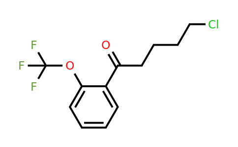 898761-39-2 | 5-Chloro-1-(2-trifluoromethoxyphenyl)-1-oxopentane