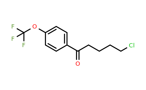 898761-63-2 | 5-Chloro-1-oxo-1-(4-trifluoromethoxyphenyl)pentane
