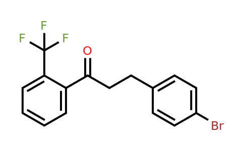 898761-72-3 | 3-(4-Bromophenyl)-1-(2-(trifluoromethyl)phenyl)propan-1-one