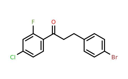 898761-84-7 | 3-(4-Bromophenyl)-1-(4-chloro-2-fluorophenyl)propan-1-one