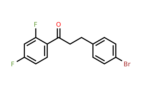 898761-96-1 | 3-(4-Bromophenyl)-1-(2,4-difluorophenyl)propan-1-one