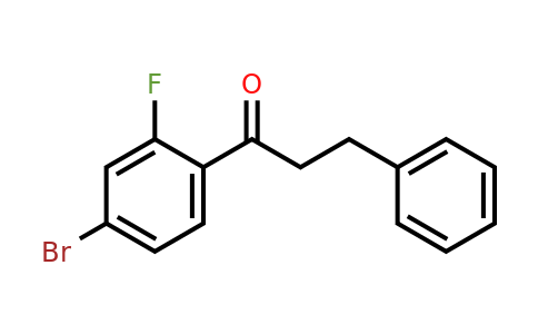 898764-54-0 | 4'-Bromo-2'-fluoro-3-phenylpropiophenone